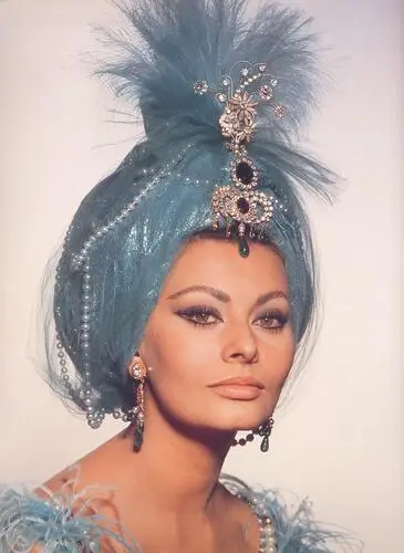Sophia Loren Women's Colored  Long Sleeve T-Shirt - idPoster.com