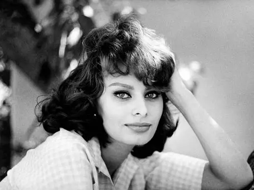 Sophia Loren Kitchen Apron - idPoster.com