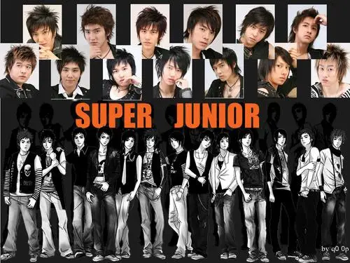 Super Junior White T-Shirt - idPoster.com