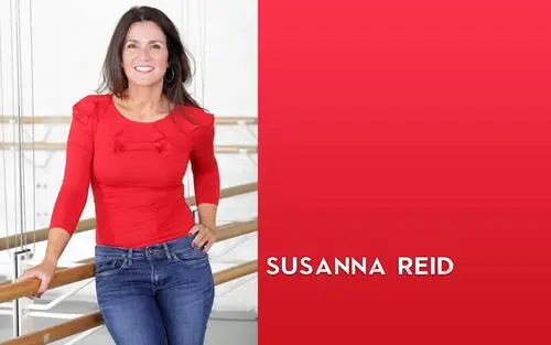 Susanna Reid White T-Shirt - idPoster.com