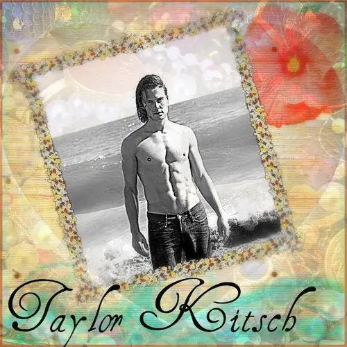 Taylor Kitsch Men's Colored  Long Sleeve T-Shirt - idPoster.com