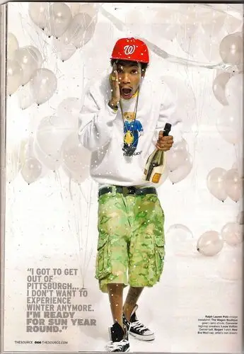 Wiz Khalifa Men's Colored  Long Sleeve T-Shirt - idPoster.com