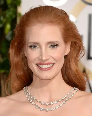 Jessica Chastain (events) White T-Shirt - idPoster.com