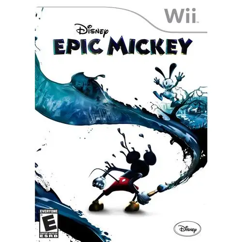 Disney Epic Mickey White T-Shirt - idPoster.com