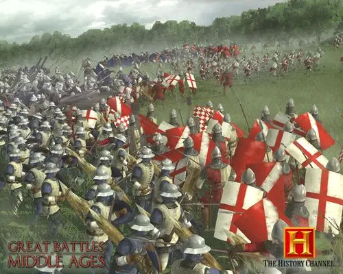 Great Battles Medieval White T-Shirt - idPoster.com