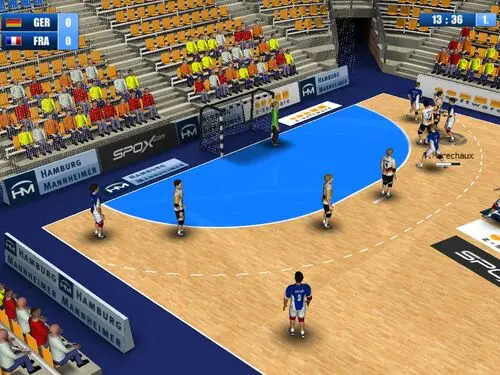 Handball Simulator 2010 European White Tank-Top - idPoster.com