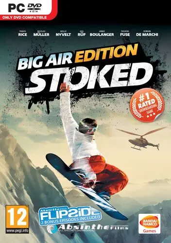 Stoked Big Air Edition Fridge Magnet picture 107567