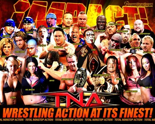 TNA Impact Cross The Line Wall Poster picture 107609