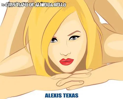 Alexis Texas White T-Shirt - idPoster.com