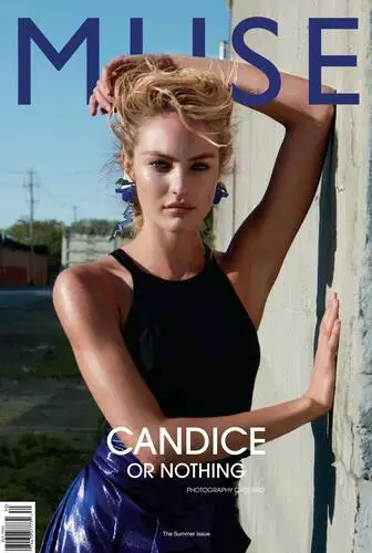 Candice Swanepoel Men's Colored T-Shirt - idPoster.com