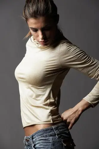 Elisabetta Canalis White T-Shirt - idPoster.com