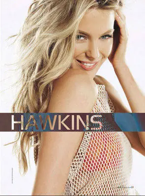 Jennifer Hawkins White Tank-Top - idPoster.com