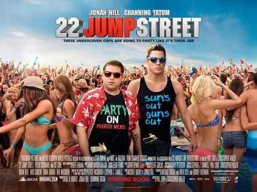 22 Jump Street (2014) White T-Shirt - idPoster.com