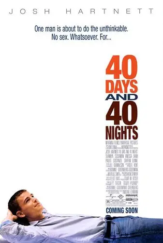 40 Days and 40 Nights (2002) Men's Colored T-Shirt - idPoster.com