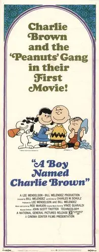 A Boy Named Charlie Brown (1969) White T-Shirt - idPoster.com