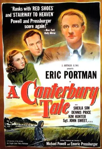 A Canterbury Tale (1944) Drawstring Backpack - idPoster.com