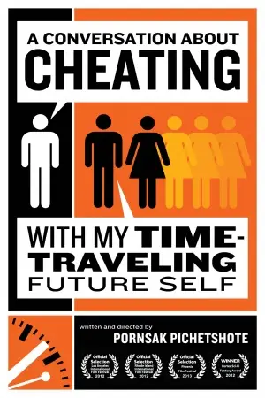 A Conversation About Cheating with My Time Travelling Future Self (201 Kitchen Apron - idPoster.com