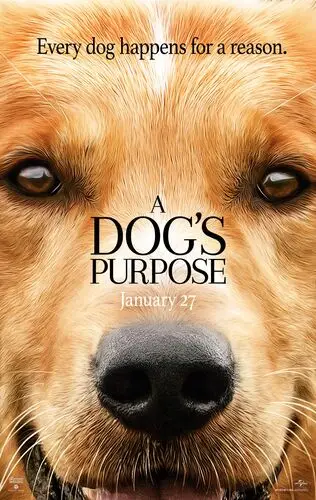 A Dog's Purpose (2017) White T-Shirt - idPoster.com