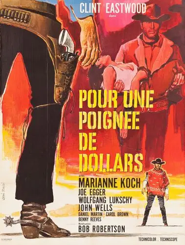 A Fistful of Dollars (1967) Drawstring Backpack - idPoster.com