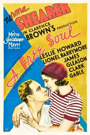 A Free Soul (1931) Women's Colored T-Shirt - idPoster.com
