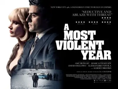 A Most Violent Year (2014) White T-Shirt - idPoster.com