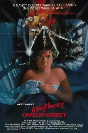 A Nightmare On Elm Street (1984) Women's Colored  Long Sleeve T-Shirt - idPoster.com