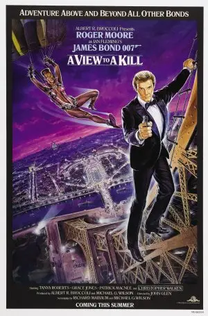 A View To A Kill (1985) White T-Shirt - idPoster.com