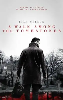 A Walk Among the Tombstones (2014) Women's Colored T-Shirt - idPoster.com