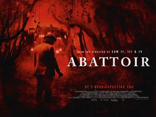 Abattoir (2016) White T-Shirt - idPoster.com