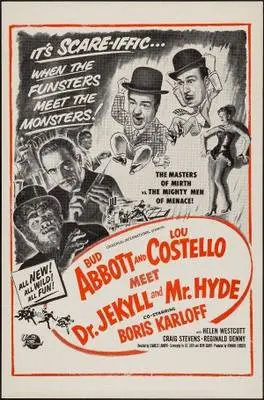 Abbott and Costello Meet Dr. Jekyll and Mr. Hyde (1953) Women's Colored Tank-Top - idPoster.com