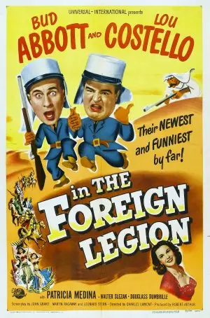 Abbott and Costello in the Foreign Legion (1950) Kitchen Apron - idPoster.com