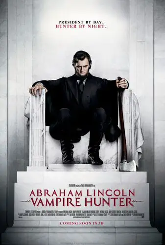 Abraham Lincoln Vampire Hunter (2012) Men's Colored T-Shirt - idPoster.com