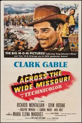 Across the Wide Missouri (1951) White T-Shirt - idPoster.com
