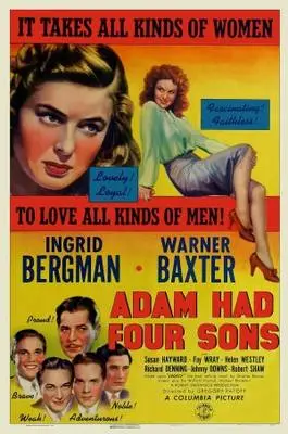 Adam Had Four Sons (1941) White T-Shirt - idPoster.com