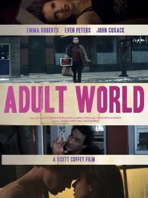 Adult World (2013) Men's Colored Hoodie - idPoster.com