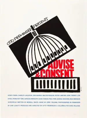Advise n Consent (1962) White T-Shirt - idPoster.com