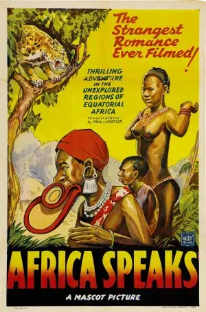 Africa Speaks! (1930) White T-Shirt - idPoster.com