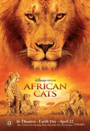 African Cats (2011) Men's Colored  Long Sleeve T-Shirt - idPoster.com