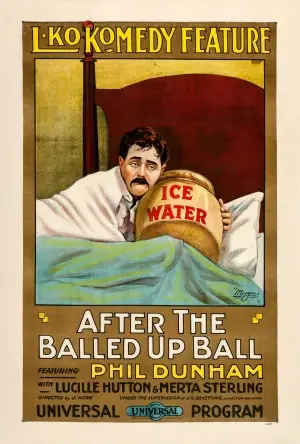 After the Balled-Up Ball (1917) White T-Shirt - idPoster.com