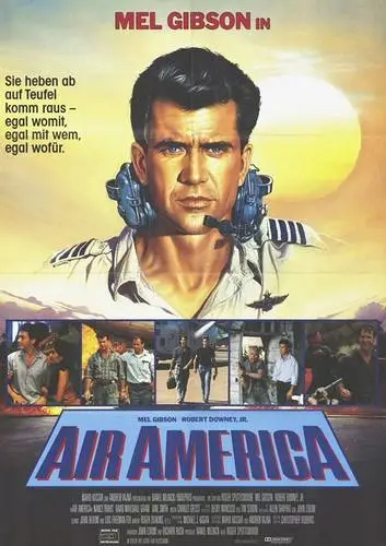 Air America (1990) Drawstring Backpack - idPoster.com