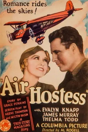 Air Hostess (1933) Women's Colored T-Shirt - idPoster.com