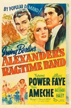 Alexander's Ragtime Band (1938) White T-Shirt - idPoster.com