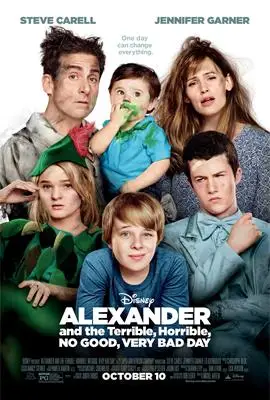 Alexander and the Terrible, Horrible, No Good, Very Bad Day (2014) White T-Shirt - idPoster.com