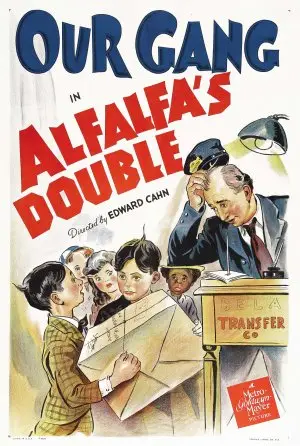 Alfalfa's Double (1940) Men's Colored T-Shirt - idPoster.com