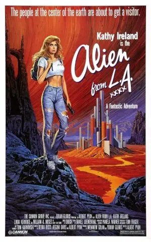 Alien from L.A. (1988) White T-Shirt - idPoster.com