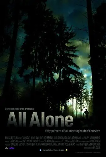 All Alone (2011) White T-Shirt - idPoster.com