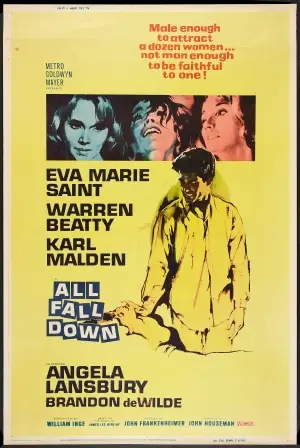All Fall Down (1962) White T-Shirt - idPoster.com