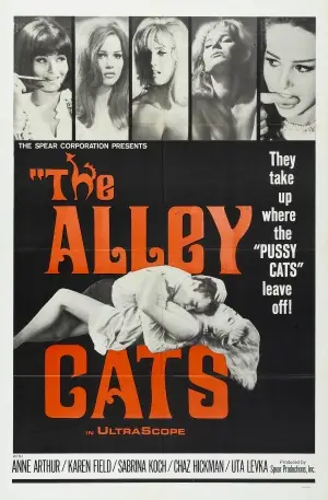 Alley Cat (1984) White T-Shirt - idPoster.com