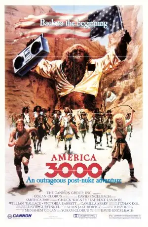 America 3000 (1986) White T-Shirt - idPoster.com