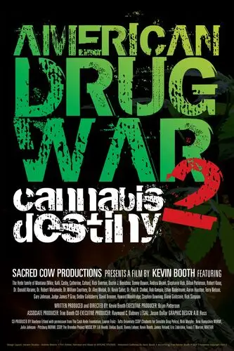 American Drug War 2 Cannabis Destiny (2013) Men's Colored Hoodie - idPoster.com